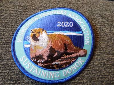 2020 Minnesota Sustaining Donor Patch - Otter
